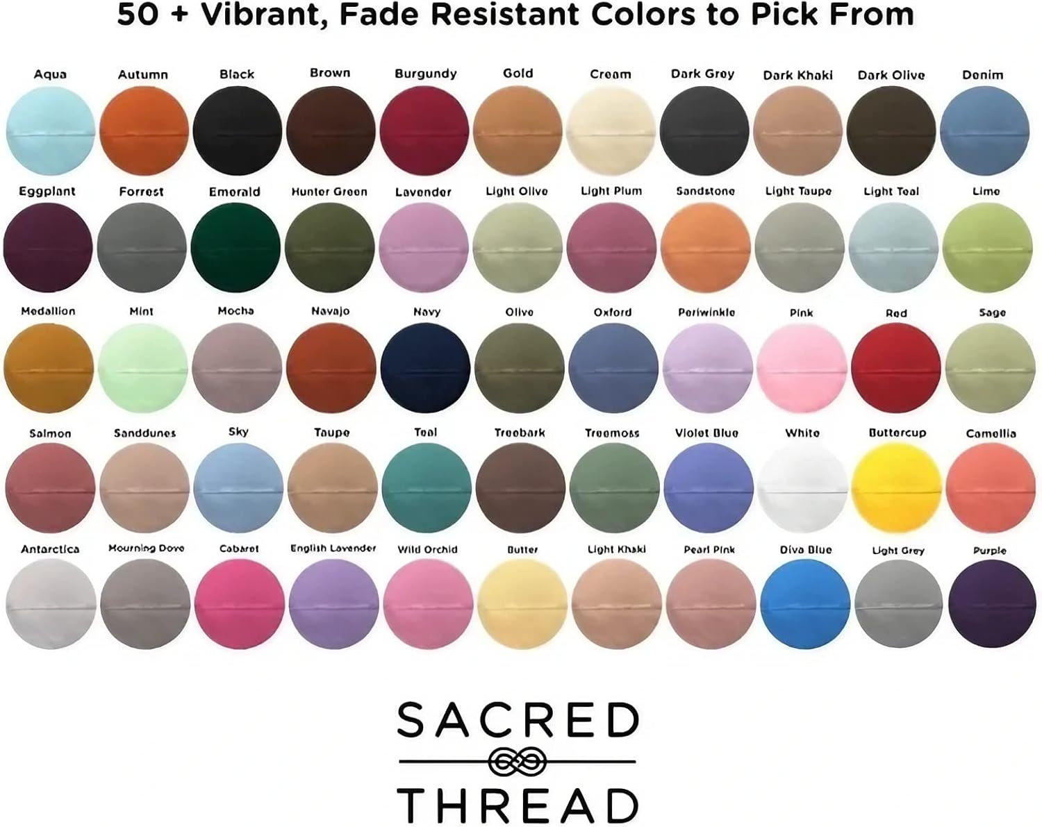 Sacred Thread Juego de sábanas de rayón de 6 piezas de bambú, juego de ropa de cama y fundas de almohada con bolsillos profundos, ropa de cama