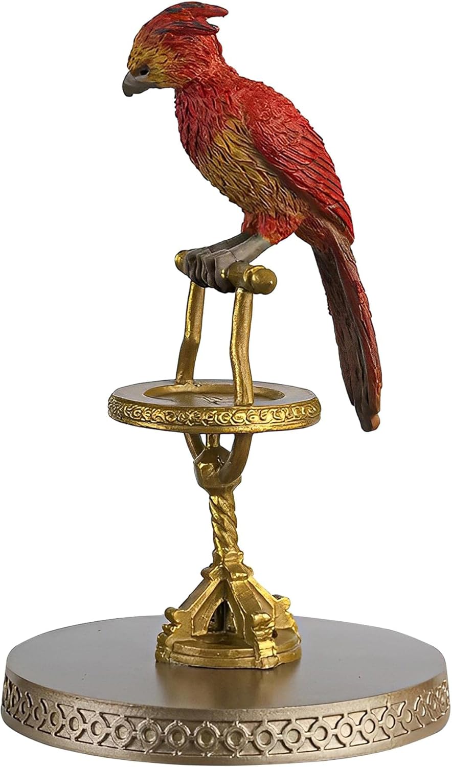 EAGLEMOSS COLLECTION Harry Potter Wizarding World Figura a escala 116  009 Fawkes (con accesorios de estudio)