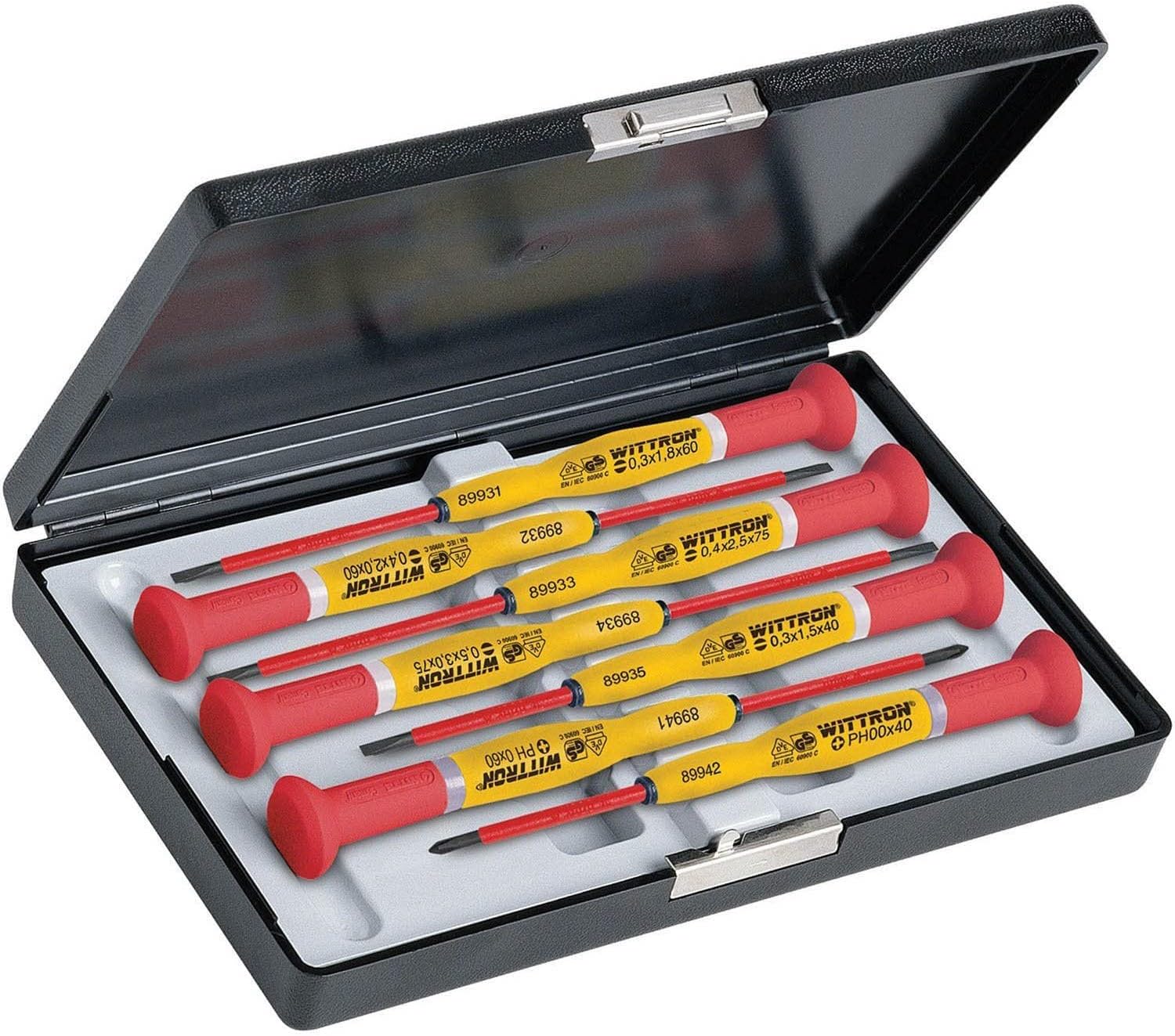 KNIPEX PRO WITTRON VDE 1000V Aislado 7 Pc Set 4 Ranura 2 Phillips
