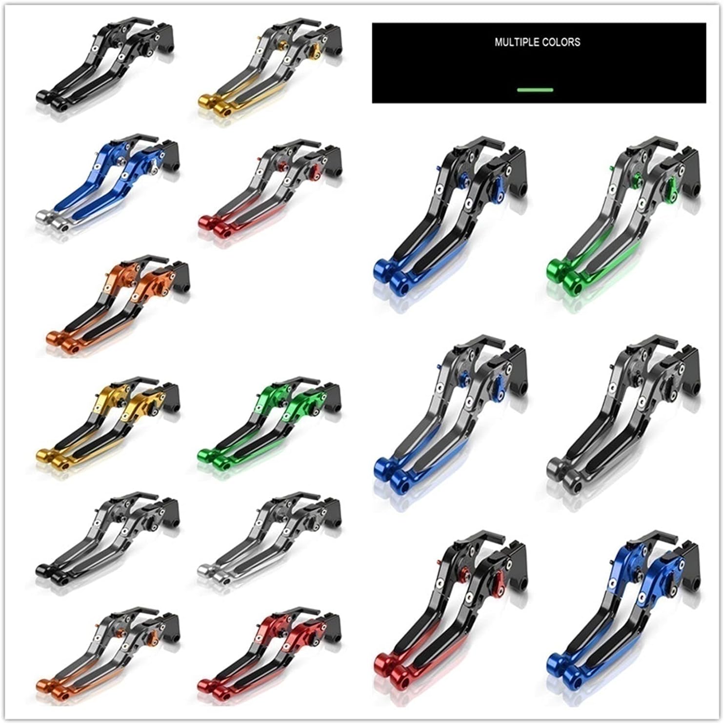 Palanca de embrague de motocicleta para Yamaha MT03 MT-03 MT 03 2015 2016 2017 2018 Accesorios de motocicleta CNC ajustable freno embrague palancas