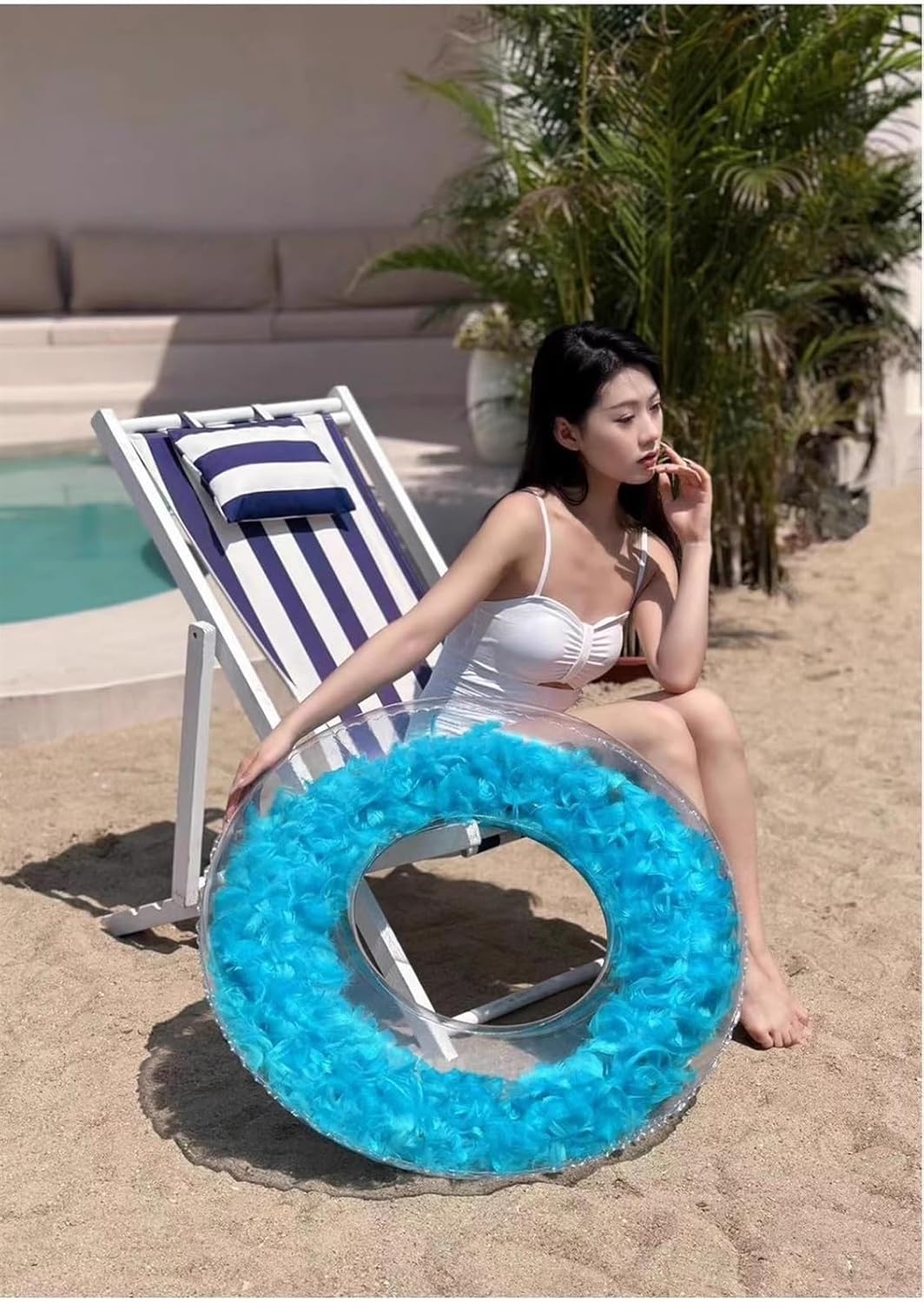Divertidos y coloridos flotadores de piscina para niños y adultos, grandes flotadores para anuncios, anillos de natación, tubos inflables para