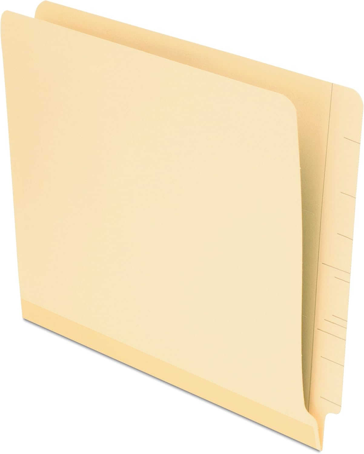Pendaflex Carpetas reforzadas Manila con pestaña final, tamaño carta, corte recto, 100BX (11035)