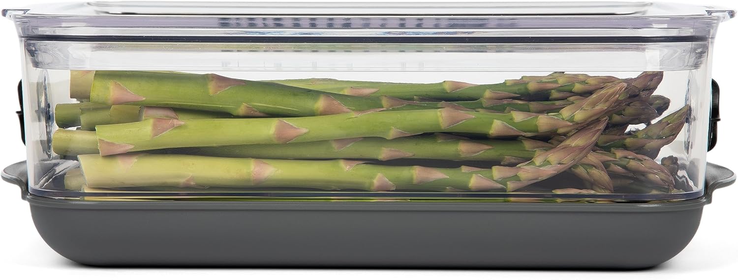 ProKeeper+ de Progressive – Contenedor apilable para productos ProKeeper con sistema de ventilación Stay-Fresh (PKS-907 (3 cuartos de galón de