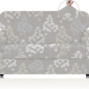 CRFATOP Fundas de sofá de 3 piezas para sofá de 2 cojines, fundas elásticas para sofá de 2 cojines, fundas de sofá lavables para sofá de dos plazas, CRFATOP Fundas de sofá de 3 piezas para sofá de 2 cojines, fundas elásticas para sofá de 2 cojines, fundas de sofá lavables para sofá de dos plazas,