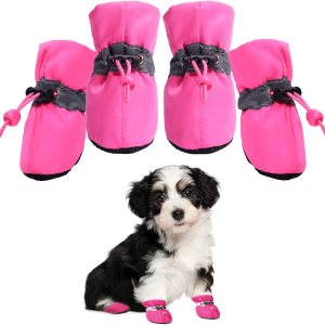 Zapatos para perros pequeños y medianos y protectores de patas de cachorros, botines para perros para botas de pavimento caliente, antideslizantes, Zapatos para perros pequeños y medianos y protectores de patas de cachorros, botines para perros para botas de pavimento caliente, antideslizantes,