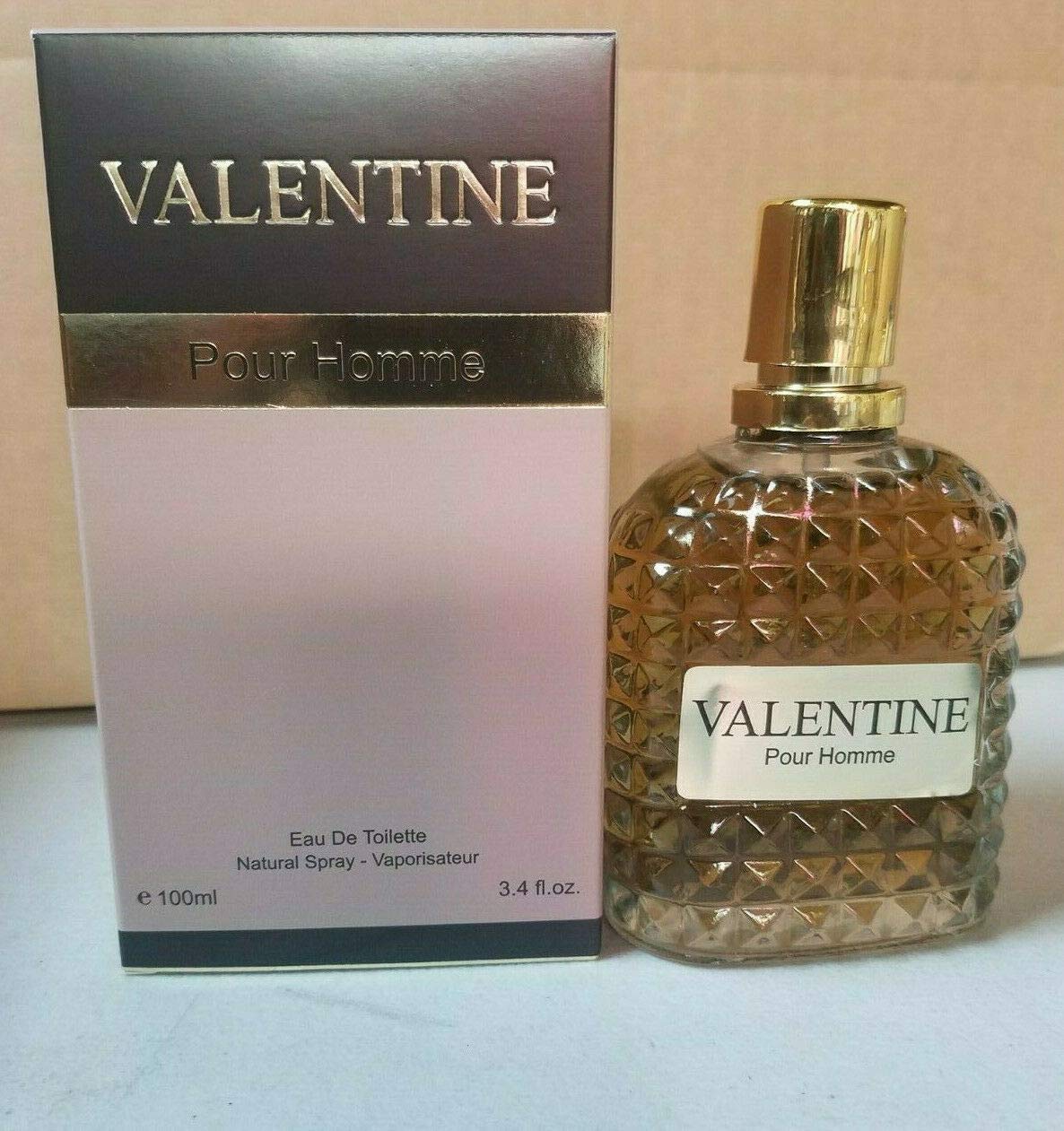 Valentine Pour Homme Para Perfume Colonia EDT 3.4 fl.oz.