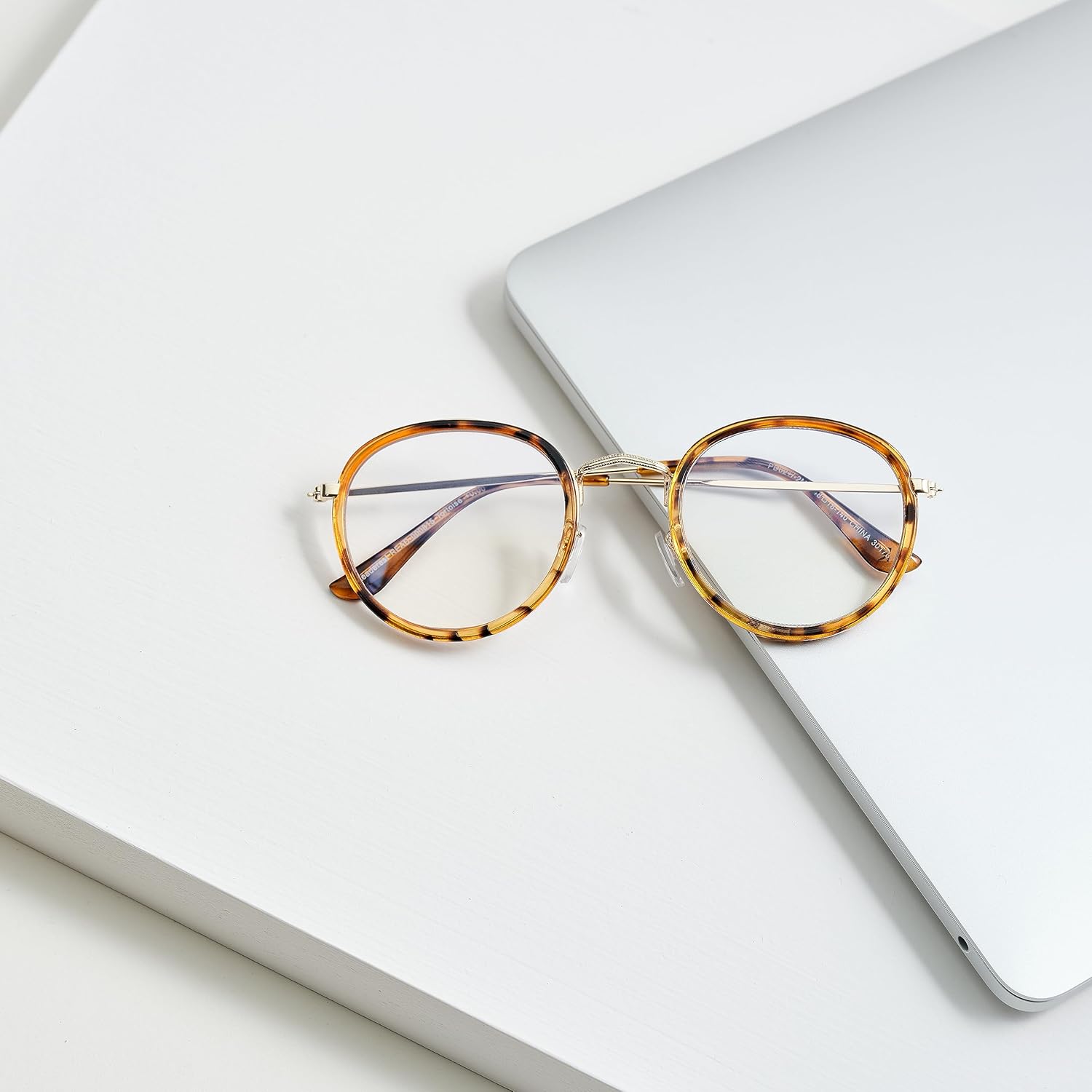 Readerest Lentes de lectura con bloqueo de luz azul (tortuga, aumento de 2.25), a la moda, para hombres y mujeres, antirreflejos, antifatiga ocular,