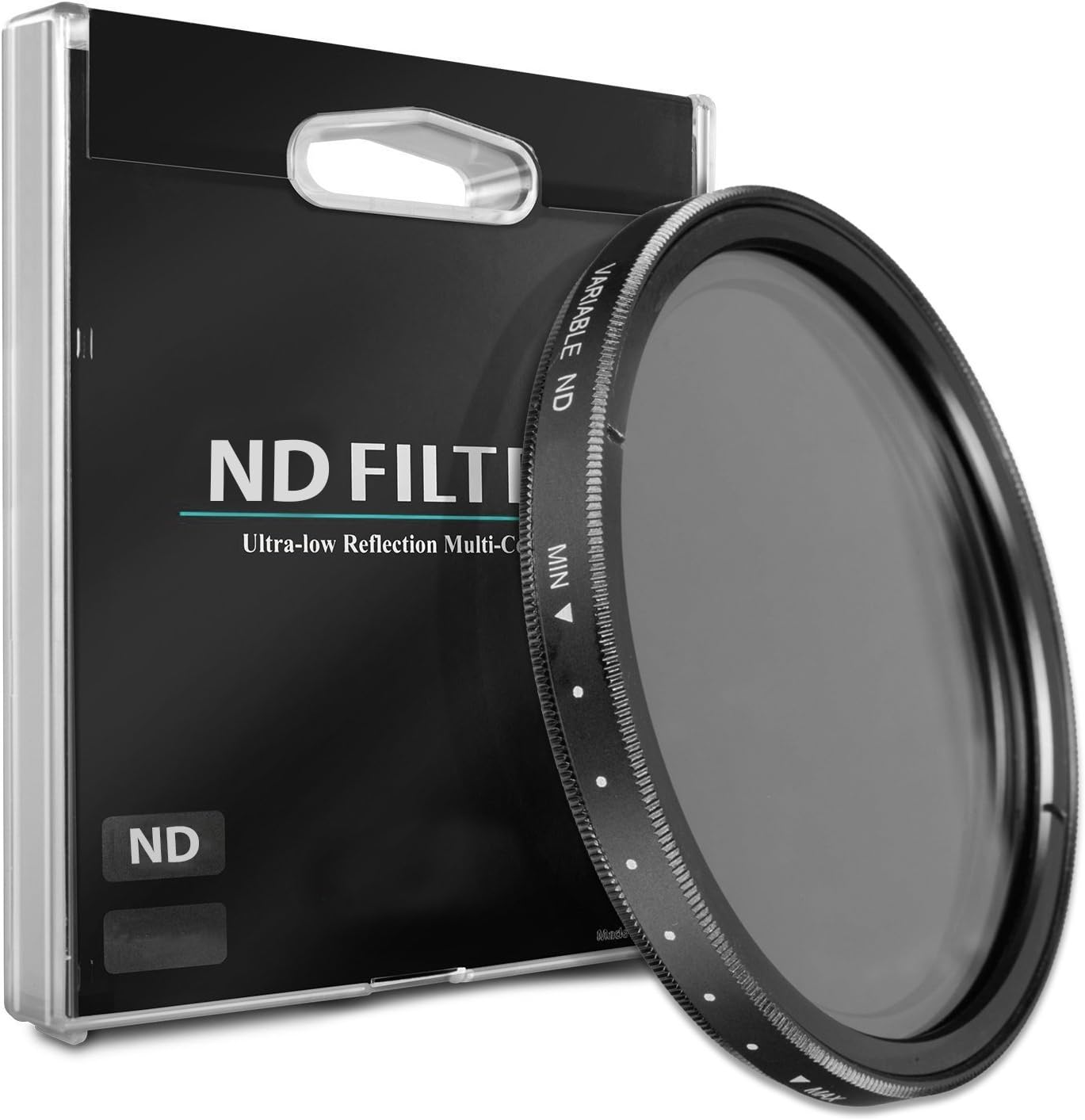 Filtro de densidad neutra variable ND de 3.228 in para lente Canon EF 0.630-1.378 in f2.8 L II USM