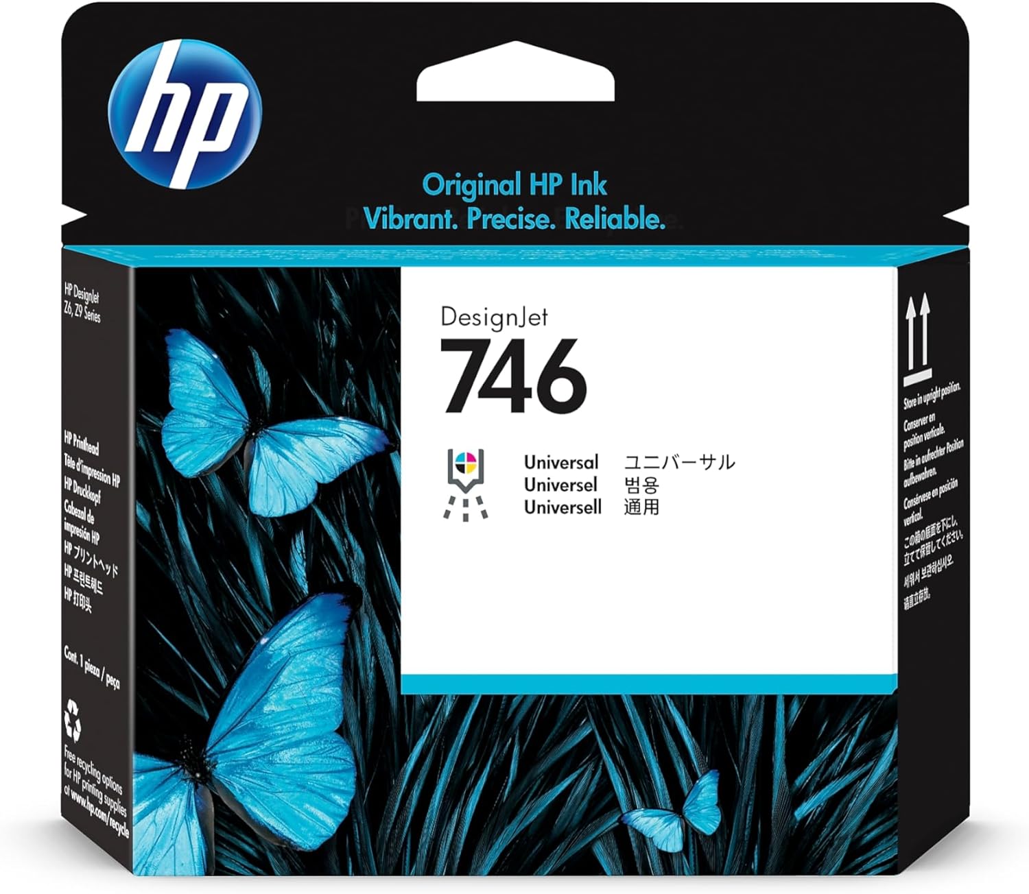 HP Cabezal de impresión DesignJet 746 (P2V25A) para impresoras DesignJet Z6 y Z9+ de gran formato