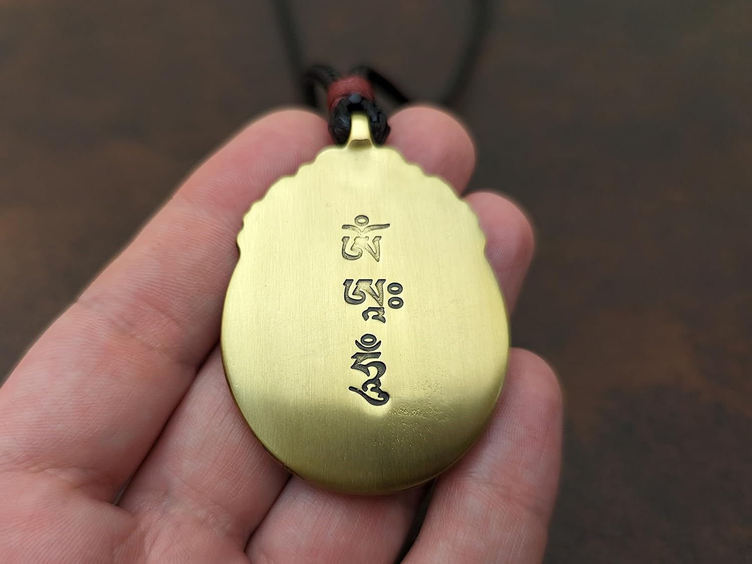 Bagua Amulet Melong Tibetan Mirror Defense Negative Provocation Reflection Dzogchen Bon Buddhist Pendant Tibet Necklace Shaman Mirror