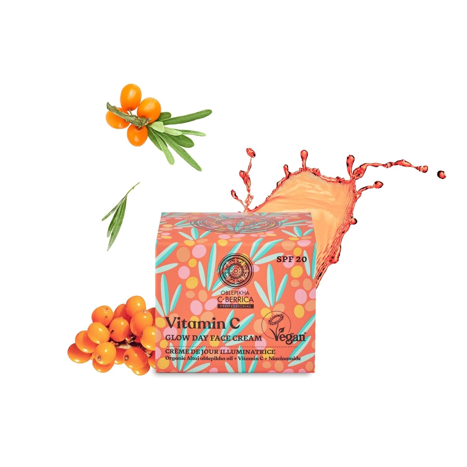 C Berrica Glow Day Crema Facial SPF 20, 50 ML
