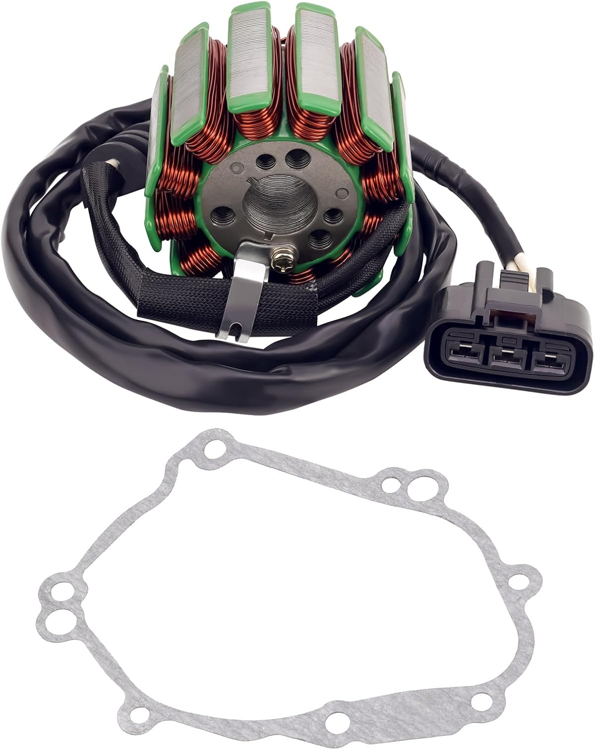 AHL Rotor de volante Estator Volante Bobina del estator Junta de culata Compatible Yamaha FZ1 2006-2010  YZF-R1 2004-2008
