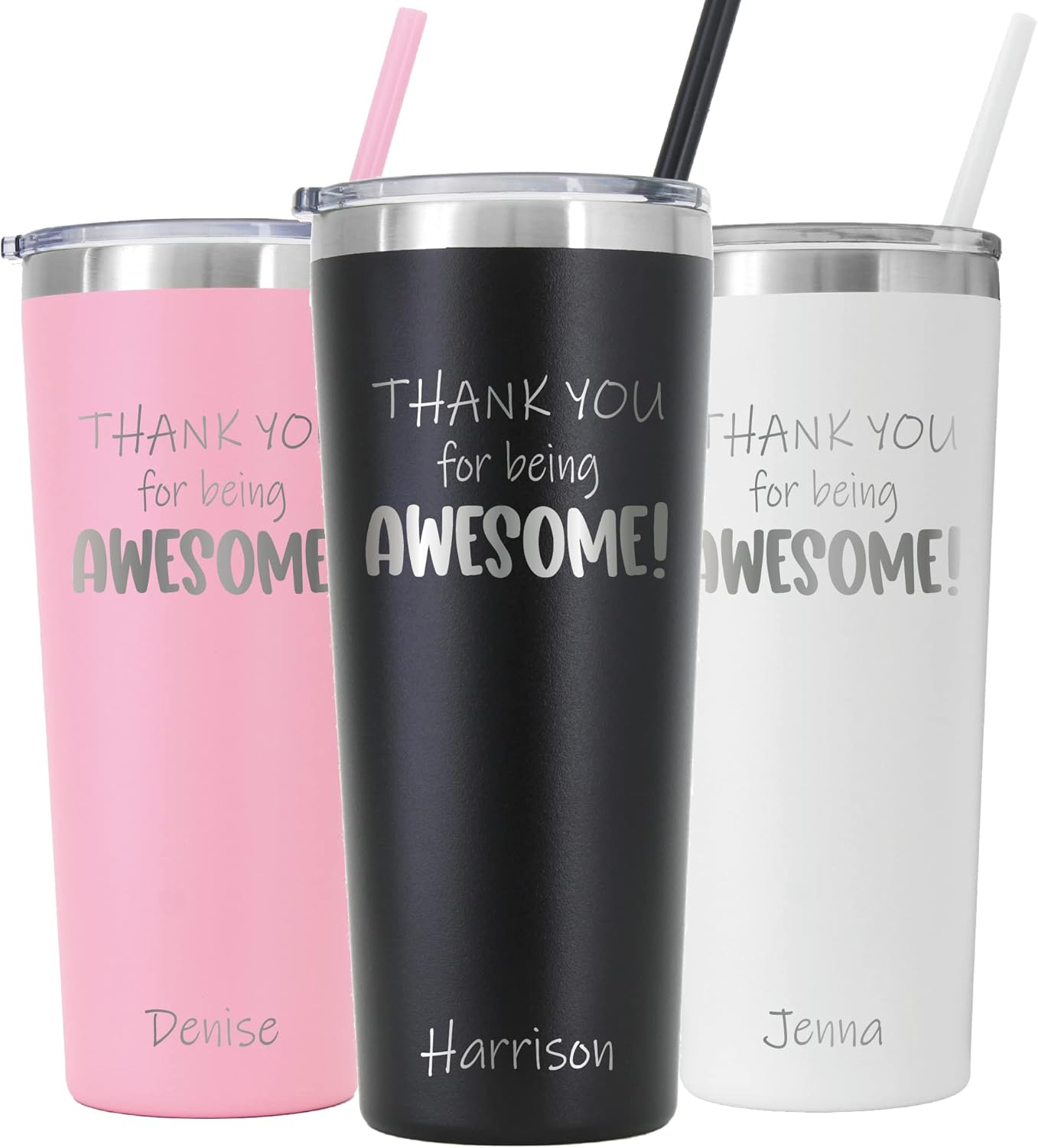 AVITO Vaso de agradecimiento  22 oz grabado con láser  Acero inoxidable  Aislado al vacío  Regalo de agradecimiento  Vaso de agradecimiento  Regalos