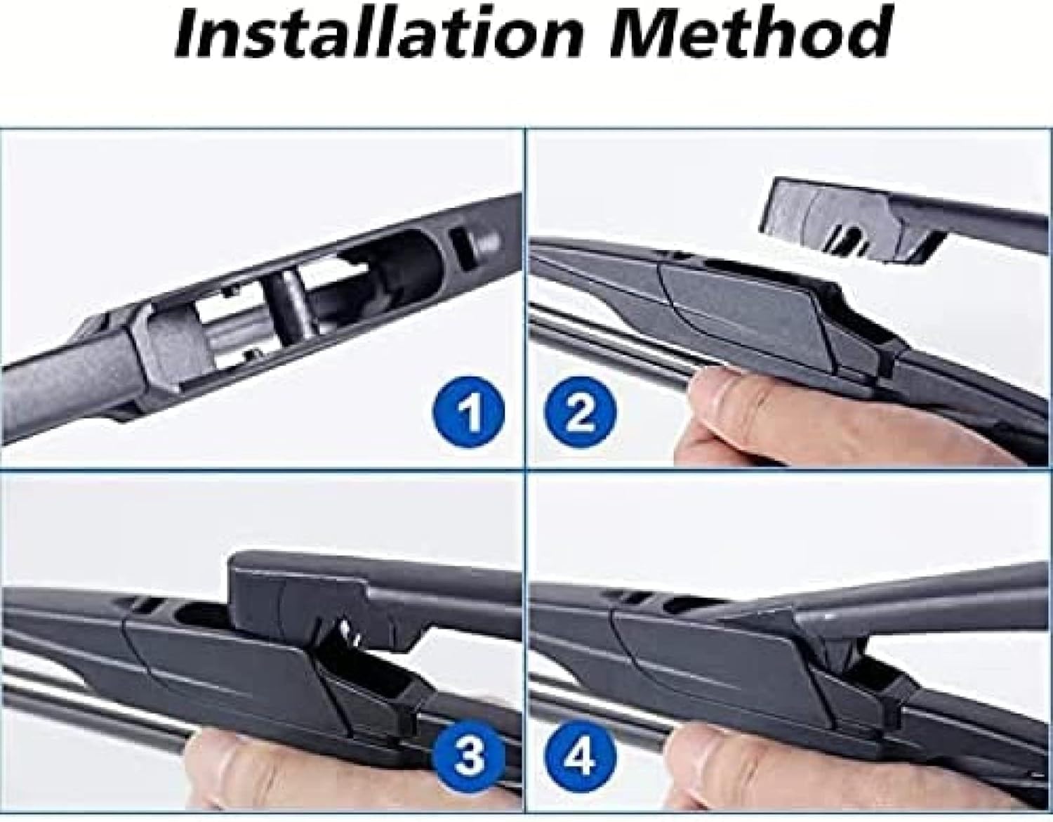 Rear Windshield Wiper Arm Blade Set,Fit for Opel Zafira B MK2 2005-2015 14″ Rear Windshield Wiper Blade and Arm Replacement