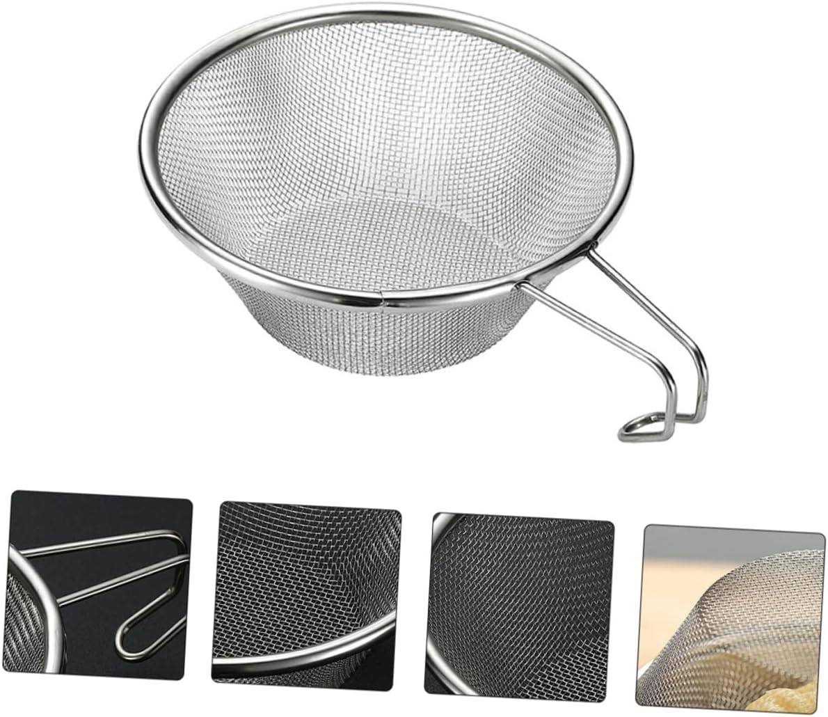 3 coladores de red para salsa, gancho para huevos, frutas, útil espumadera para el hogar, colador de colador, soporte para alimentos, verduras,
