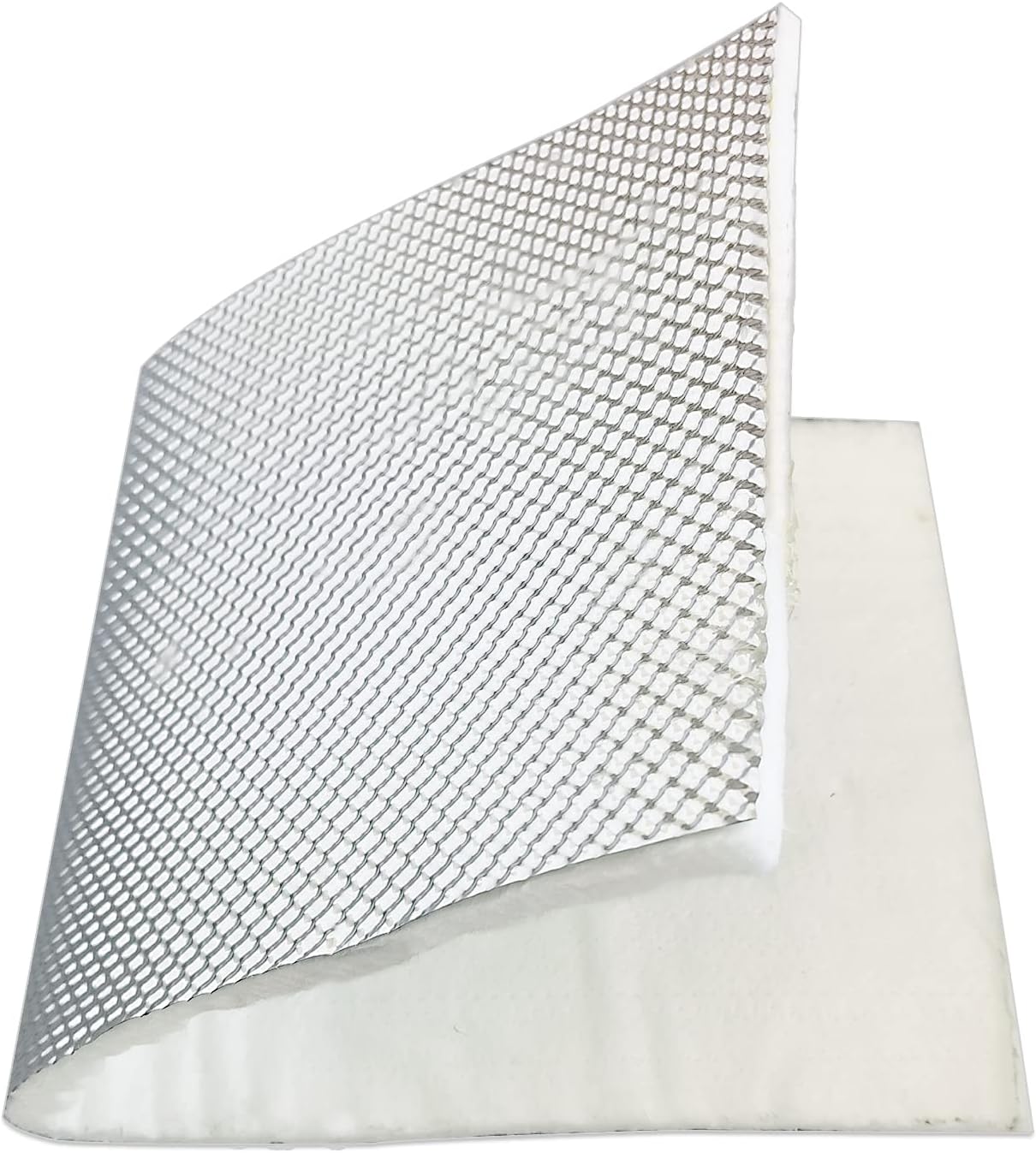 Protector térmico para escape, material de aluminio, silenciador, armadura de aislamiento, 12 x 38 pulgadas