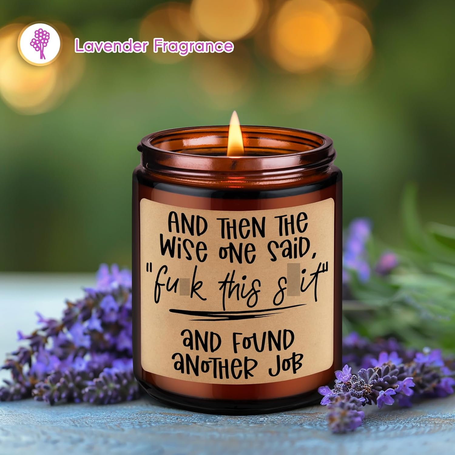 Miracu Velas perfumadas  Regalos para dejar de trabajar, nuevo regalo de trabajo para mujeres y hombres  Divertidos regalos para salir de compañeros