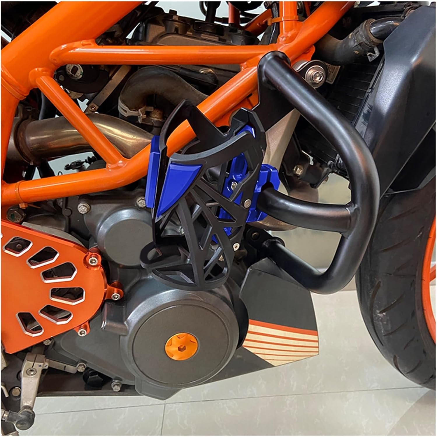 YAMA-&HA FAZER FZ1 FZ6 FZ8 FZ7 FZ9 FZ25 – Portavasos universal resistente a los arañazos para motocicleta, soporte para botella de agua (color  15,