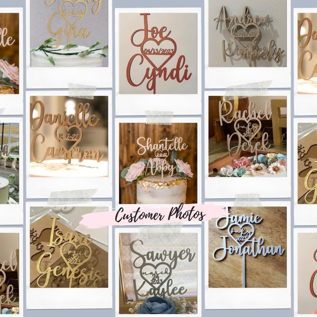 Decoración para tartas de boda, decoración para tartas de boda, decoración de pastel de boda, novia y novio, personaliza tu propio aniversario Mr