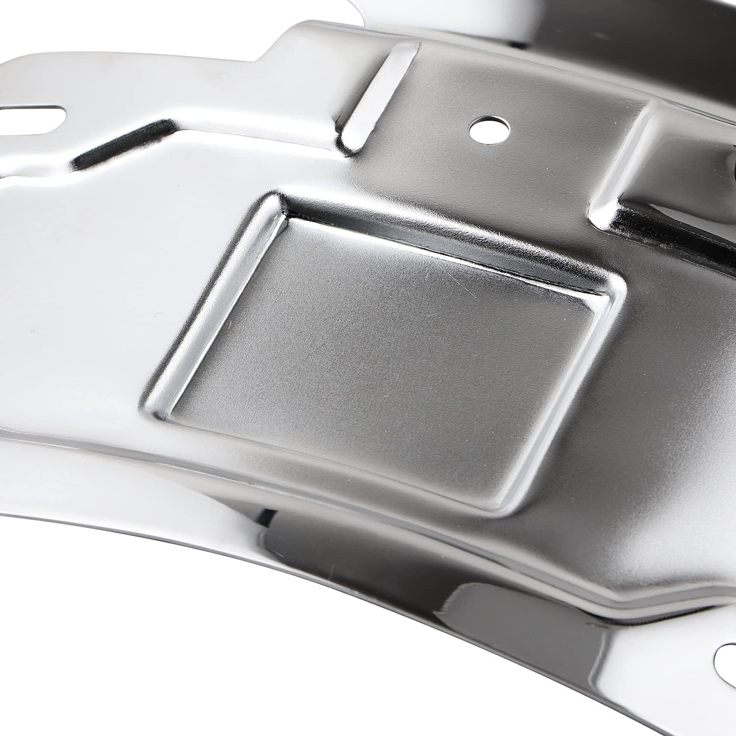 Soporte de reubicación de matrícula de motocicleta cromado para Harley CVO Electra Road Glide FLHTKSE FLHTCU FLHTCUL FLHTKL FLTRUSE