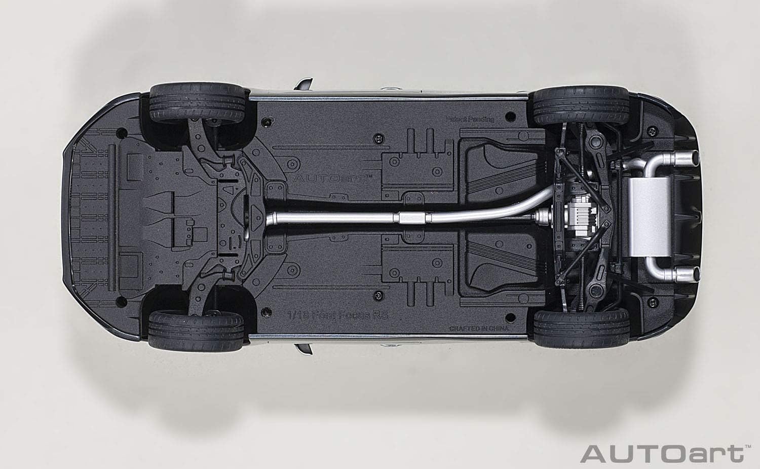 AUTOART 72954 Focus RS Stealth Gray Metallic 118 Model Car 2016