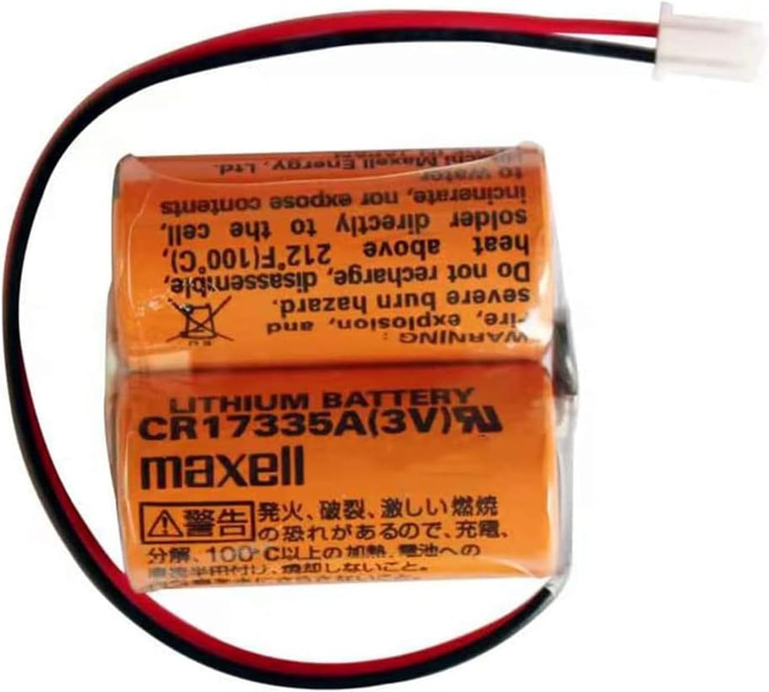 WELLVEUSPaquete de 20 MR-BAT6V1 2CR17335A WK17 6V 1650mAh para Mitsubishi M80 Driver MR-J4 servo System