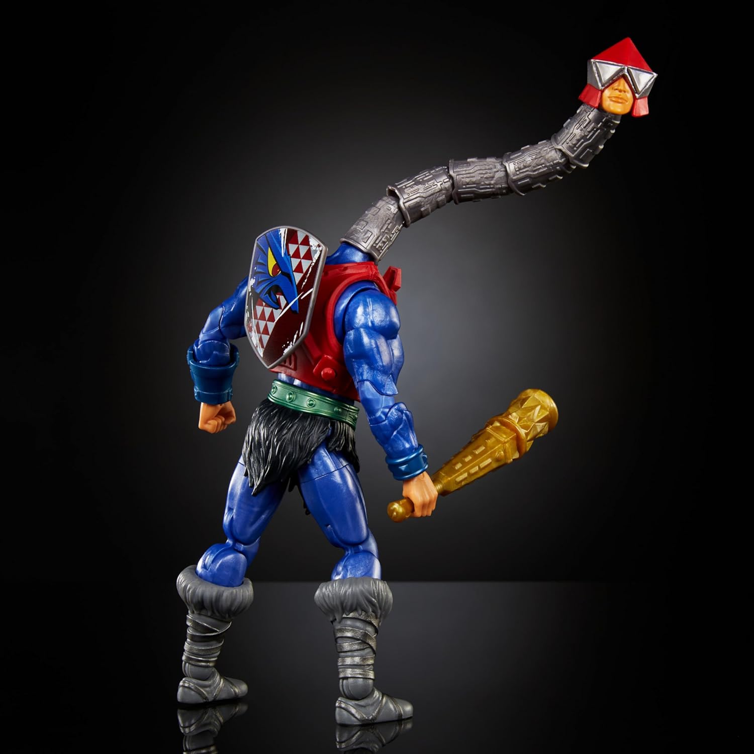 Masters of the Universe Masterverse New Eternia Mekaneck figura de acción, coleccionable de lujo con 30 articulaciones y accesorios, juguete MOTU