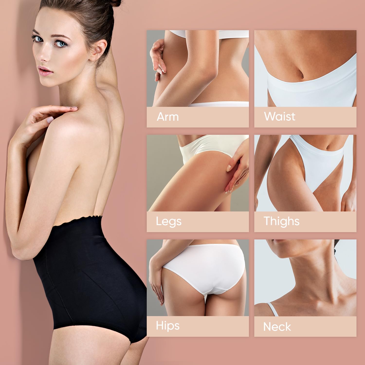 B Flat Belly Reafirming Cream Crema tensora de la piel para cuerpo, crema reafirmante y tensora del vientre-crema para muslos, cuerpo y brazo, 3.38