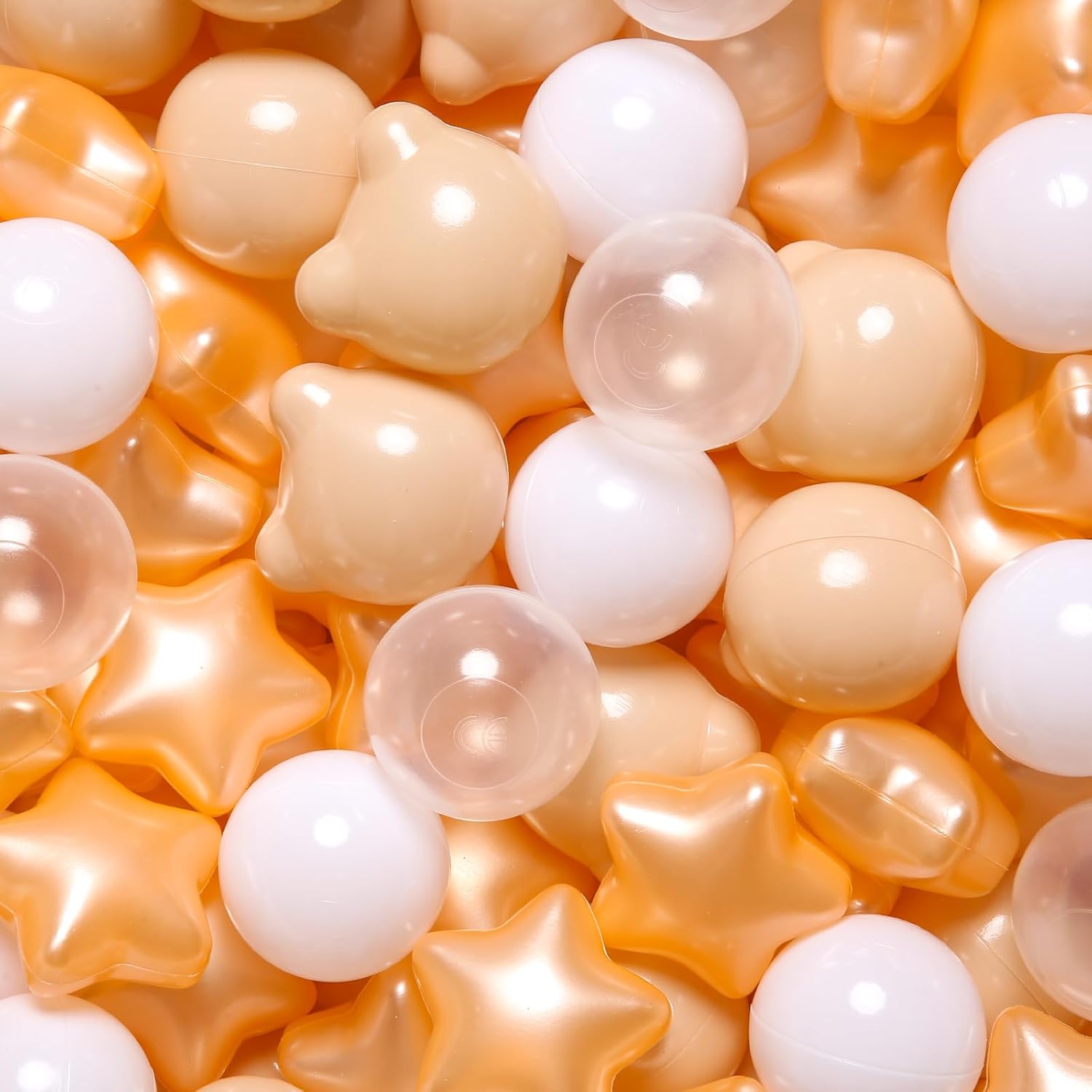 Realhaha Pelotas de piscina para bebés, temática oceánica, paquete de 100 unidades, crea una aventura submarina para tu pequeño