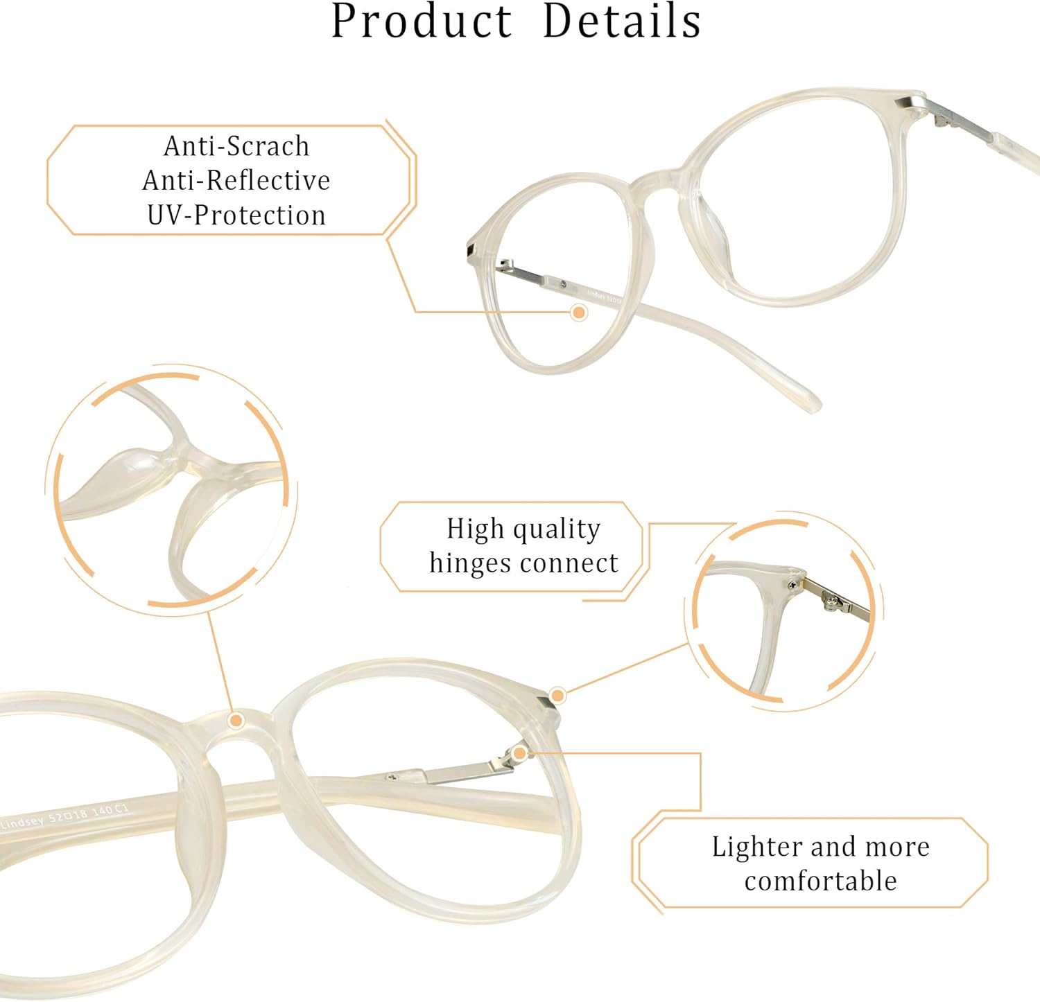 LifeArt Lentes con bloqueo de luz azul, anteojos de lectura para computadora, anteojos para juegos