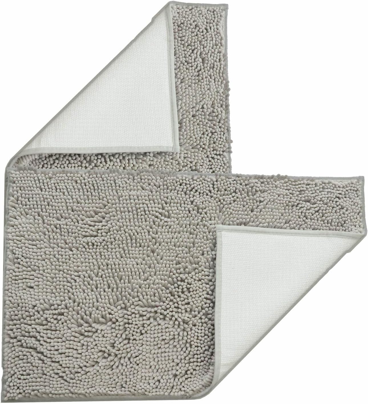 Yinzam Juego de 2 tapetes de baño, tapetes de baño dobles de lujo, antideslizantes, lavables a máquina, absorben el agua, de secado rápido, para