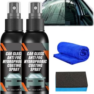 Aerosol para parabrisas de automóvil, repelente al agua, agente antiempañamiento, antiempañamiento para parabrisas de automóvil, líquido limpiador Aerosol para parabrisas de automóvil, repelente al agua, agente antiempañamiento, antiempañamiento para parabrisas de automóvil, líquido limpiador
