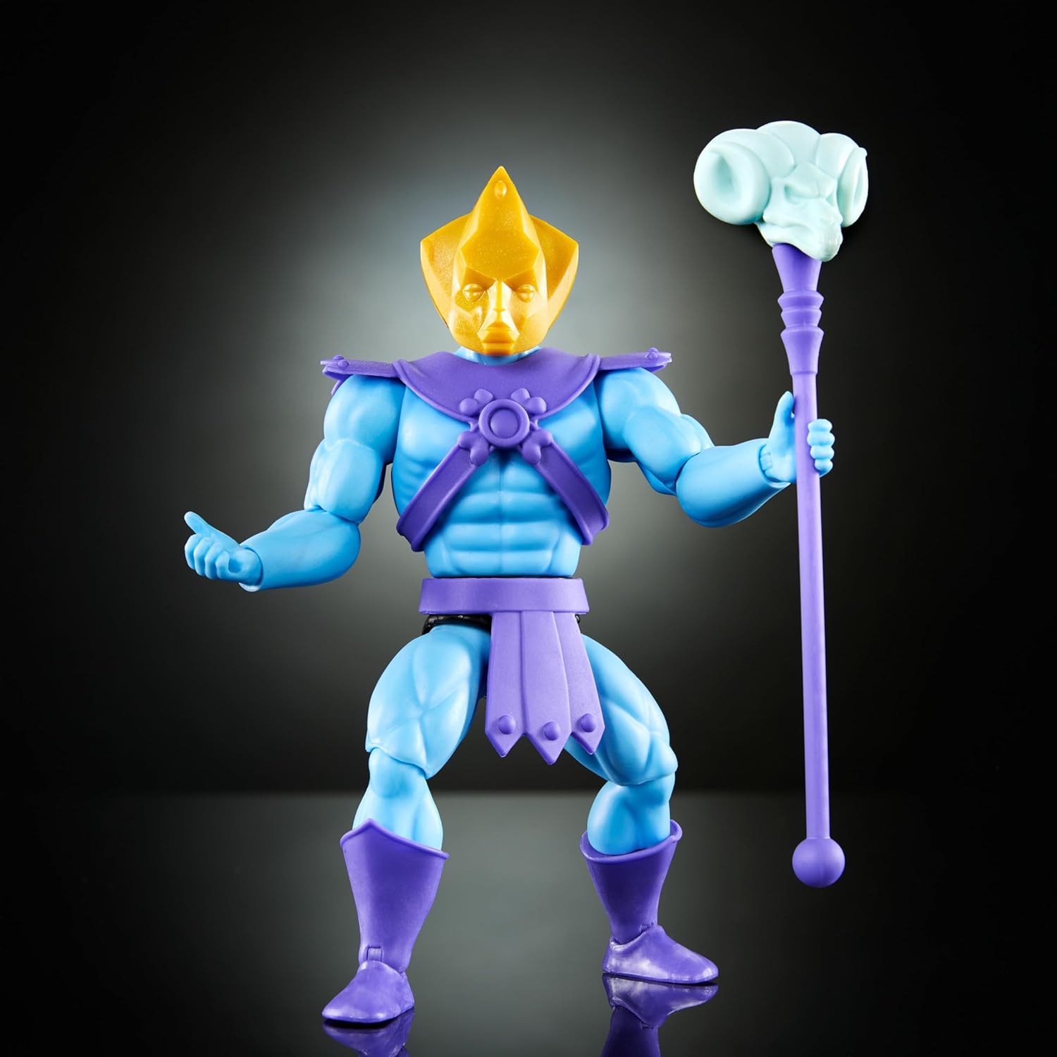 Masters of the Universe Origins Toy – Figura de acción de esqueleto de la colección de dibujos animados, villano a escala de 5.5 pulgadas con