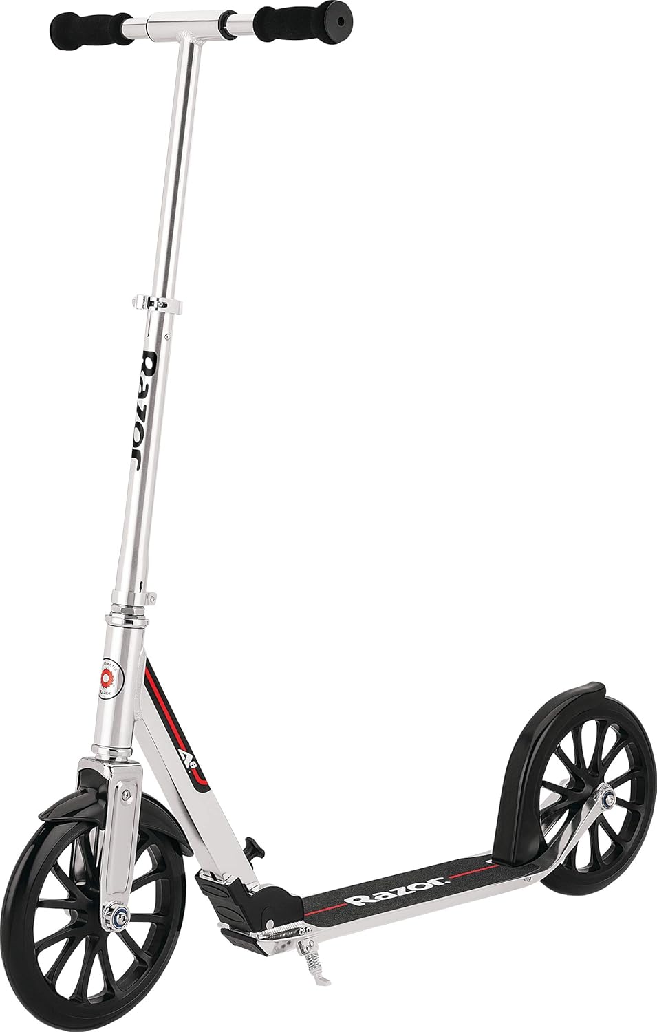 Razor Patinete A5 Lux Kick  Ruedas grandes de 8 pulgadas, manubrio plegable, ajustable, ligero, para ciclistas de hasta 220 libras