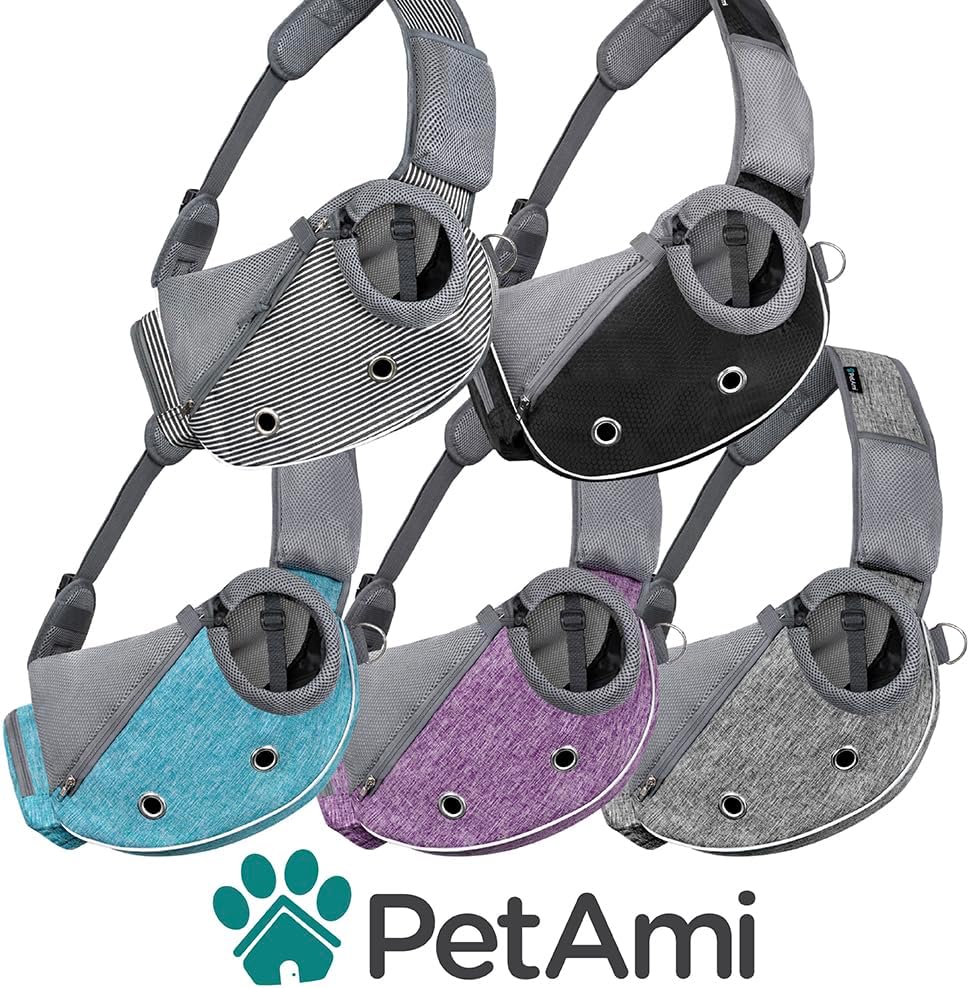 PetAmi Transportador para perros pequeños, bolso transportador para cachorros, bolsas para perros para viajes, bolsa de transporte para gatos