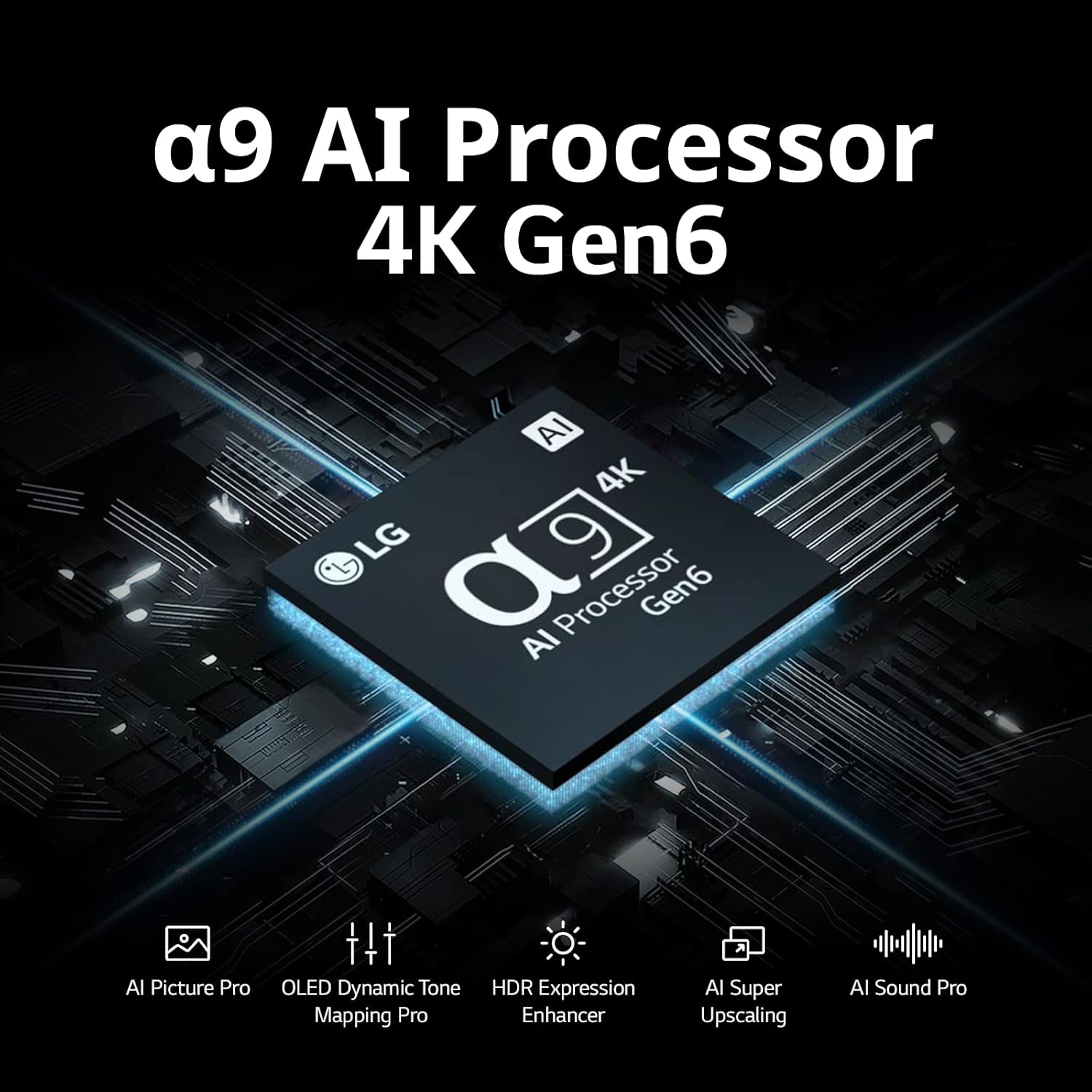 LG Serie C3 Smart TV con procesador OLED evo 4K de 42 pulgadas para juegos con control remoto mágico alimentado por IA OLED42C3PUA, 2023 con Alexa