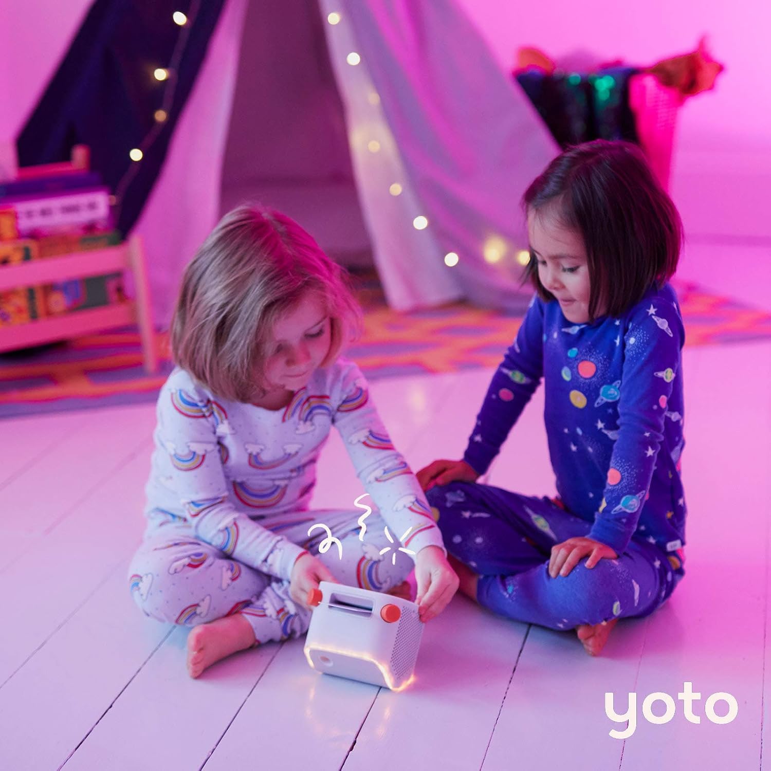 Yoto The Solar System – 9 tarjetas de audiolibro para niños para usar con Yoto Player y mini reproductor de audio todo en 1, escucha educativa sin