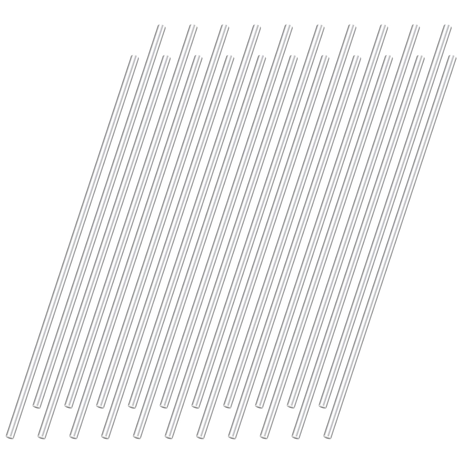 20 varillas redondas de aluminio 6061 de 14 de pulgada de largo (+ 0-.05 pulgadas) y 0.25 pulgadas de diámetro (14 x 13 pulgadas, 20)