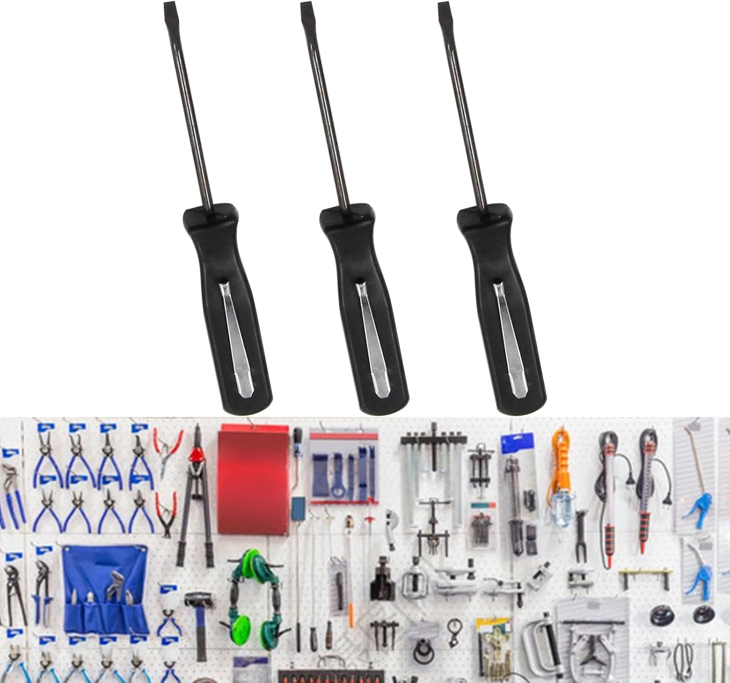 Multifunción Mini Pocket Pry Bar con Clip de Bolsillo 4.5 “Longitud Negro Herramienta de Reparación de Coches 3 Unids