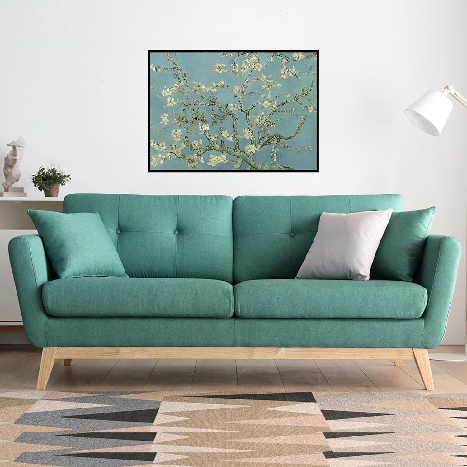 Van Gogh – Rompecabezas de 1000 piezas para adultos, diseño de flores de almendra, rompecabezas de 1000 piezas de Van Gogh para adultos, 1000 piezas