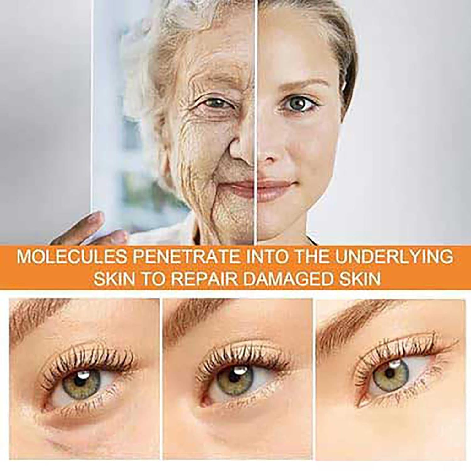 Collagmask – Máscara de película de colágeno, máscara facial de película de colágeno, película soluble en colágeno, levantamiento antiarrugas,