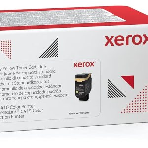 Xerox Cartucho de tóner amarillo de capacidad estándar C410 original (2000 páginas) -006R04680 (USE & Return) Xerox Cartucho de tóner amarillo de capacidad estándar C410 original (2000 páginas) -006R04680 (USE & Return)