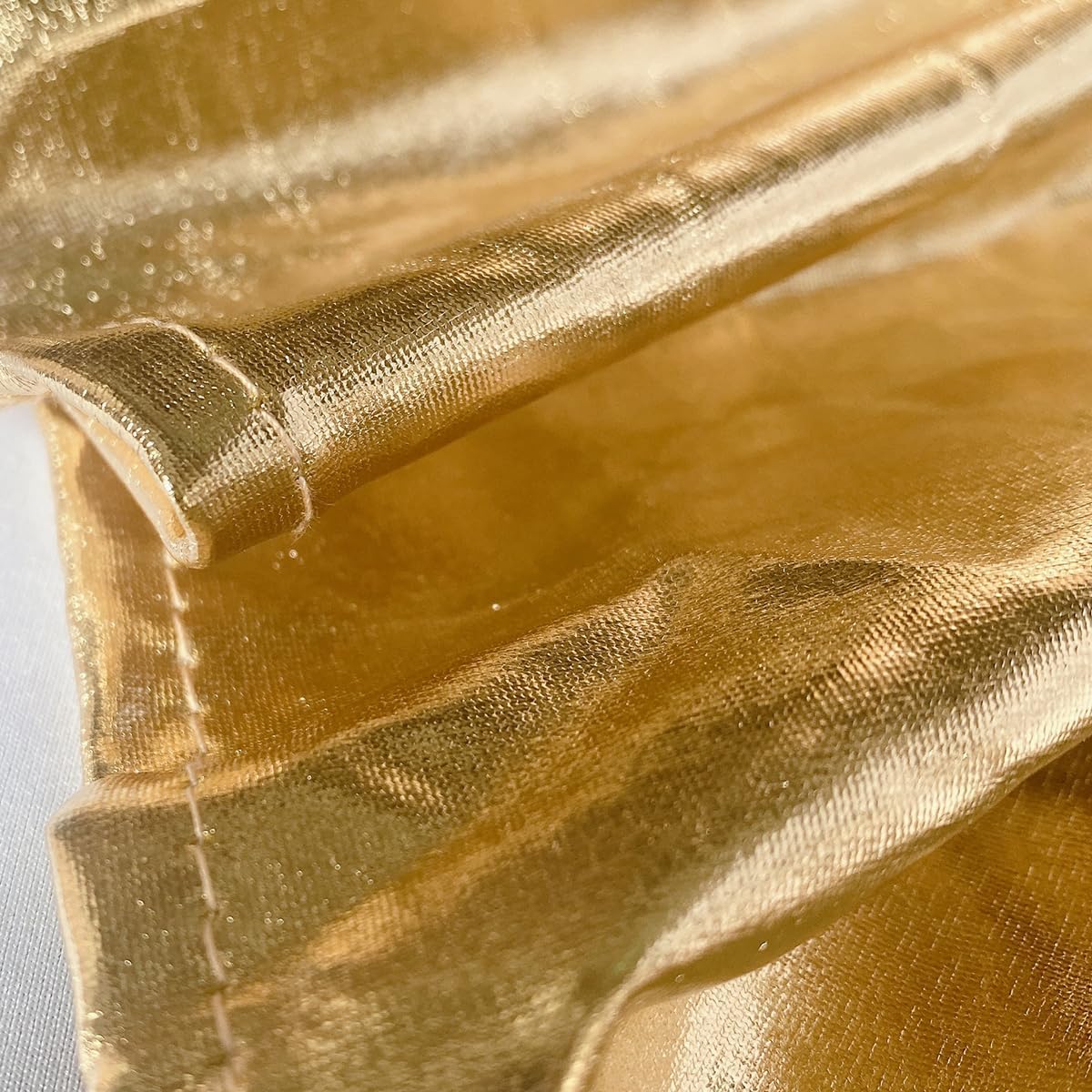 Bandas elásticas de Spandex para sillas con hebilla deslizante para decoración de boda, no incluye las fundas color blanco, 50 piezas