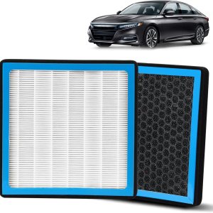 CF10134 – Filtro de aire de cabina de CA compatible con Honda Civic Accord Crosstour Odyssey Passport Pilot Ridgeline Acura CSX ILX Vehículos CF10134 – Filtro de aire de cabina de CA compatible con Honda Civic Accord Crosstour Odyssey Passport Pilot Ridgeline Acura CSX ILX Vehículos