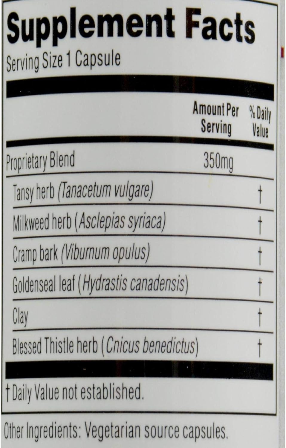 Kroeger Herb Candida Formula Number 2 Cápsulas, 100 unidades