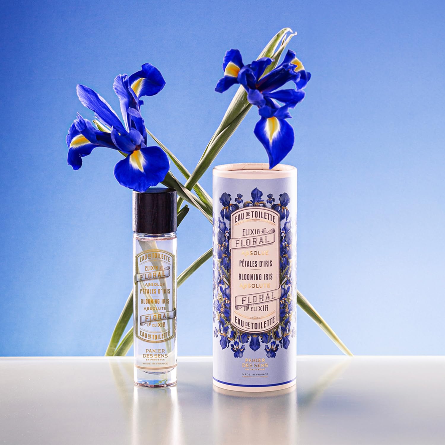 Panier des Sens Nuevo Blooming Iris Eau de Toilette – Perfume ligero para mujer  Fragancia floral natural  Cabello y cuerpo  Regalo para mujeres