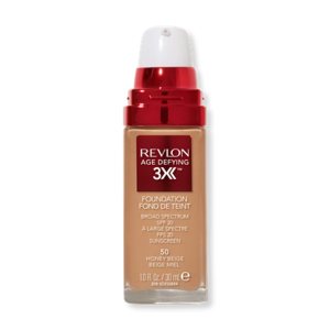 Maquillaje reafirmante y de levantamiento Revlon Age Defying Firming and Lifting Makeup, Beige miel Maquillaje reafirmante y de levantamiento Revlon Age Defying Firming and Lifting Makeup, Beige miel