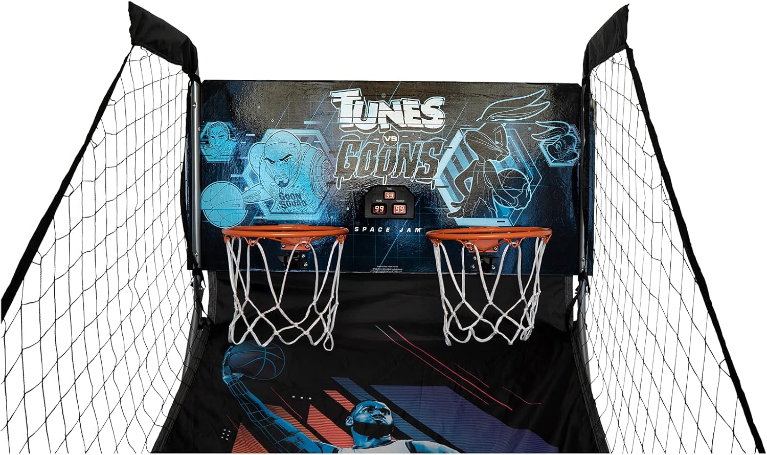 SPACE JAM A New Legacy Dual Shootout Arcade Basketball Home Juego de puntuación electrónico con Lebron James