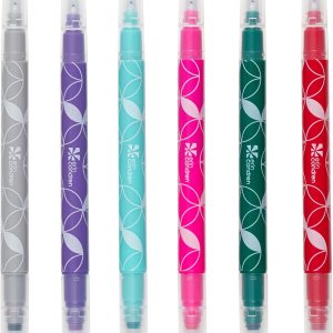 Erin Condren Paquete de 6 marcadores de lista de doble punta Presupuesto. Sella notas importantes, resalta las respuestas de los estudiantes y Erin Condren Paquete de 6 marcadores de lista de doble punta Presupuesto. Sella notas importantes, resalta las respuestas de los estudiantes y