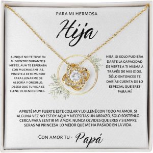 LEO’S PRINT SHOP Regalo para Hija Collar para hija de Papá, Joyas Únicas que Reflejan la Belleza del Vínculo Padre-Hija en su Cumpleaños, LEO’S PRINT SHOP Regalo para Hija Collar para hija de Papá, Joyas Únicas que Reflejan la Belleza del Vínculo Padre-Hija en su Cumpleaños,